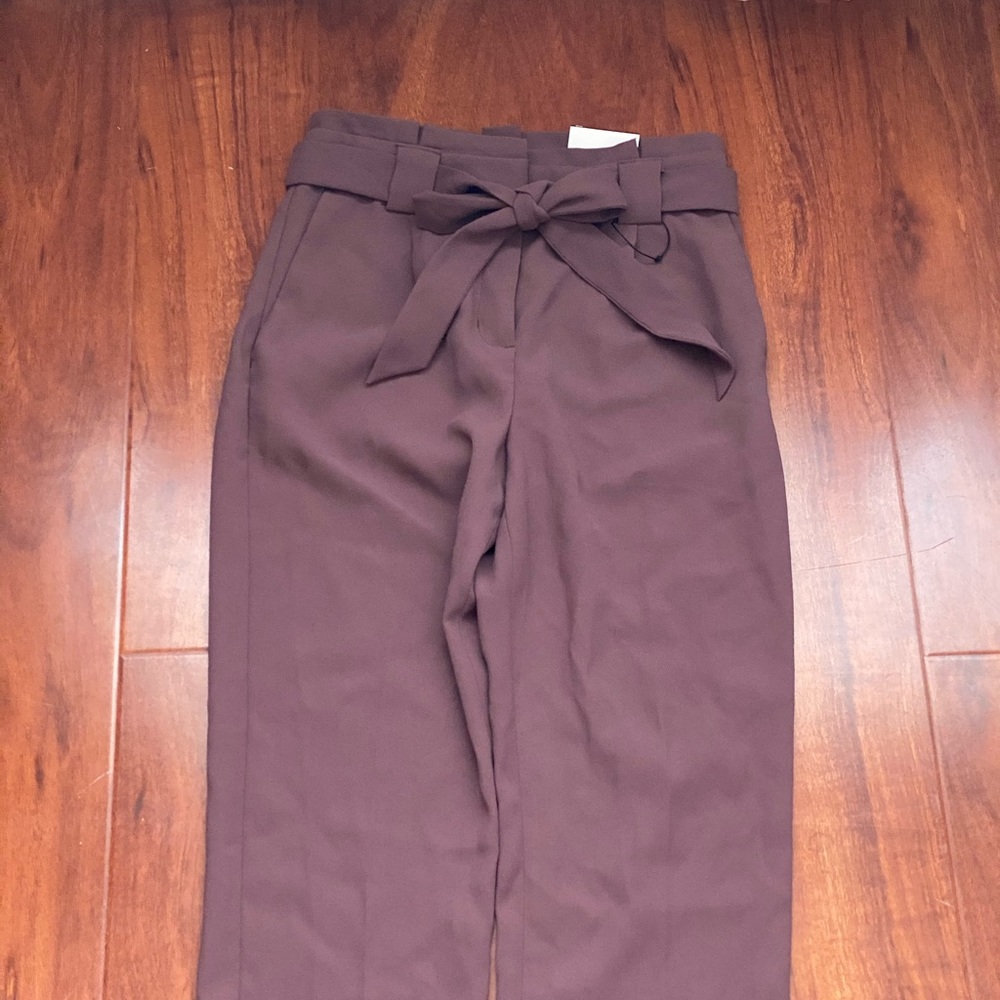 Express high rise ankle dress pant